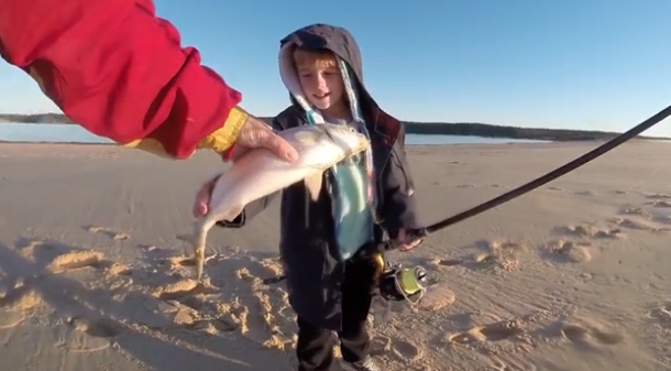VIDEO: Winter beach fishing NSW